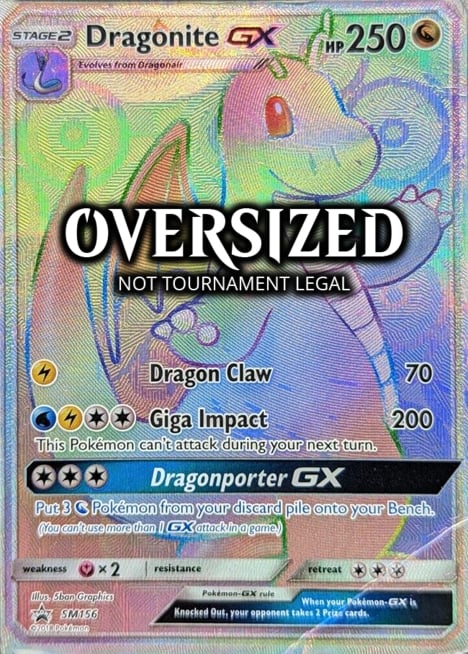 Dragonite GX [Dragon Claw | Giga Impact | Dragonporter GX] Card Front