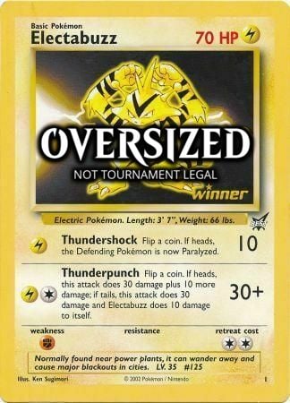 Electabuzz Card Front