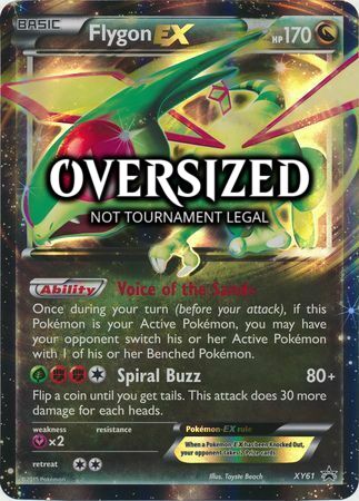 Flygon EX Card Front