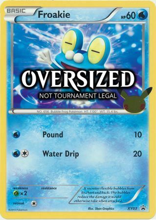 Froakie [Pound | Water Drip] Card Front