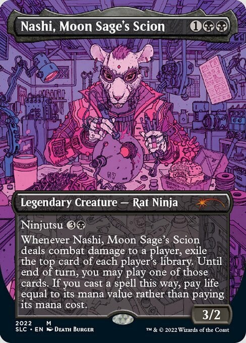 Nashi, Erede della Saggia della Luna Card Front