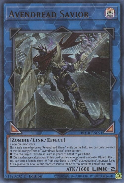 Avendread Savior Card Front