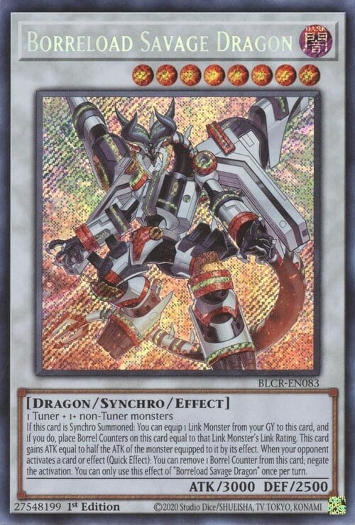 Borreload Savage Dragon Card Front