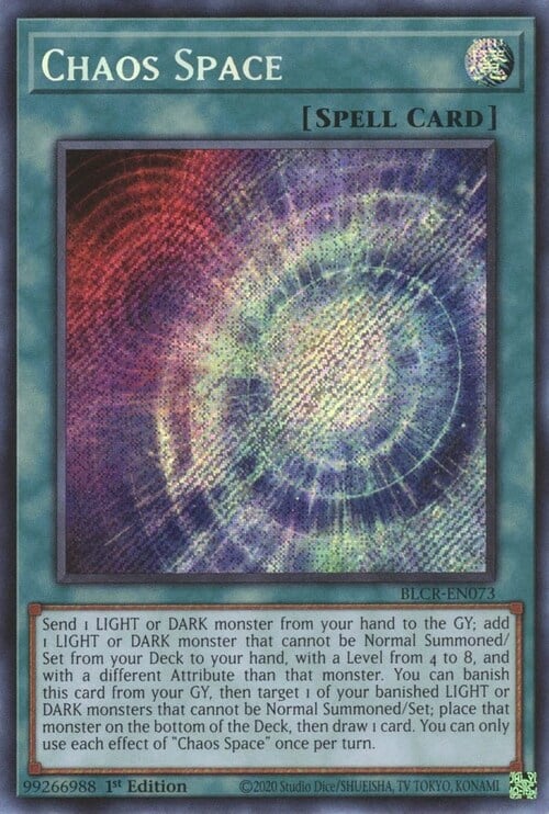 Chaos Space Card Front