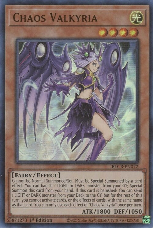 Chaos Valkyria Card Front