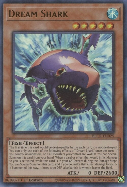 Dream Shark Card Front