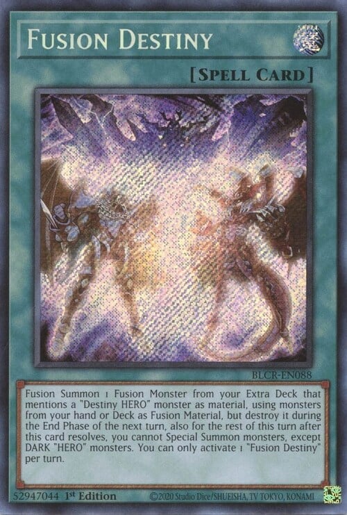 Fusion Destiny Card Front