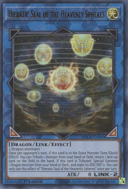 Hieratic Seal of the Heavenly Spheres Card Front