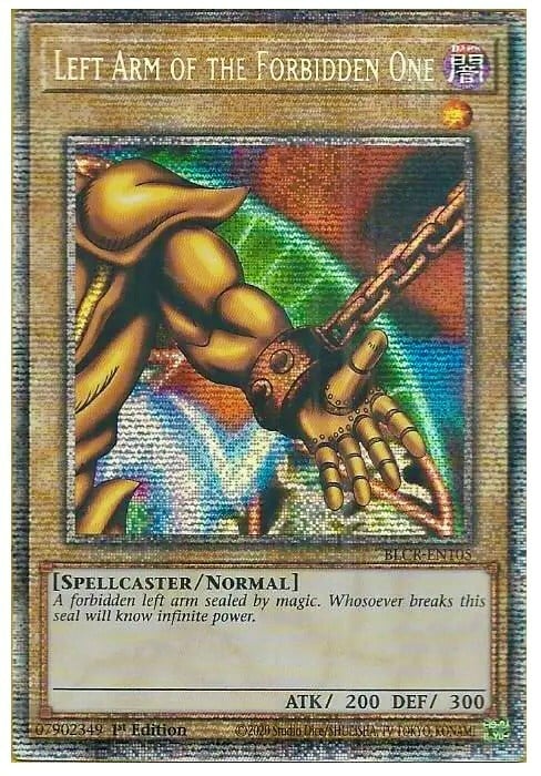 Left Arm of the Forbidden One Card Front