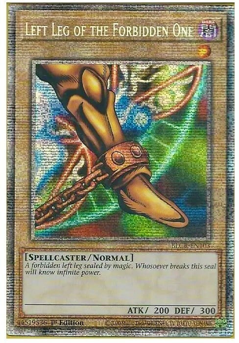 Left Leg of the Forbidden One Card Front