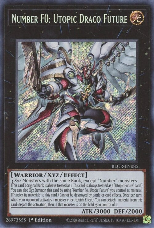 Number F0: Utopic Draco Future Card Front