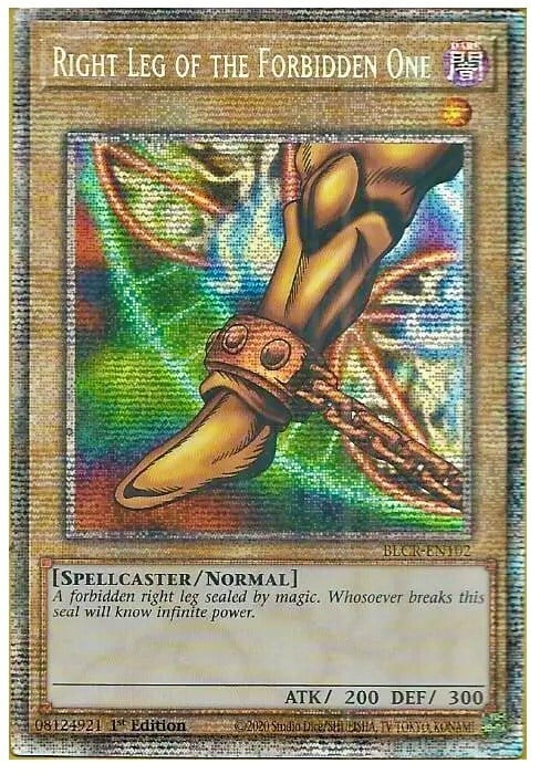 Right Leg of the Forbidden One Card Front