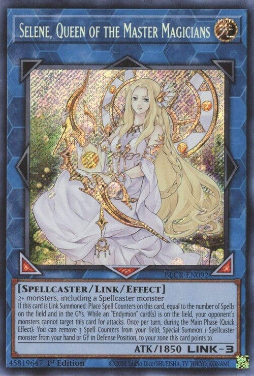 Selene, Regina dei Maghi Maestri Card Front