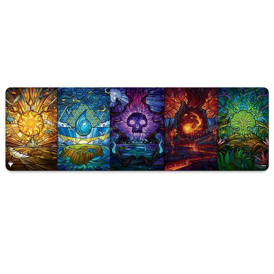 Dominaria United | Stained Glass Lands Playmat