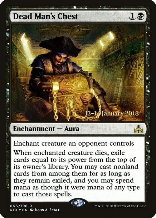 Dead Man's Chest Card Front
