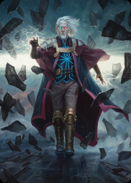 Art Series: Urza, Planeswalker Card Front