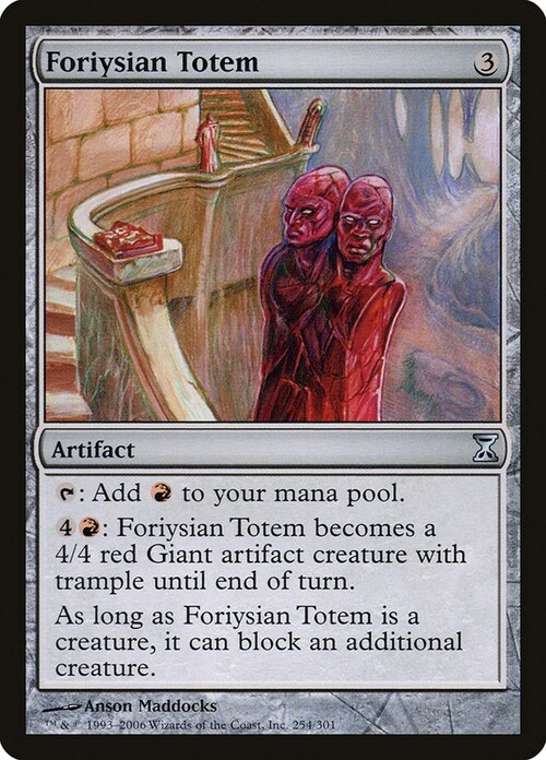 Foriysian Totem Card Front