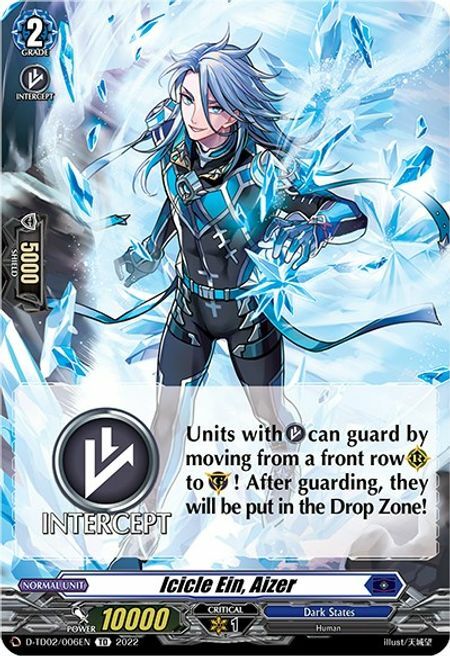Icicle Ein, Aizer Card Front