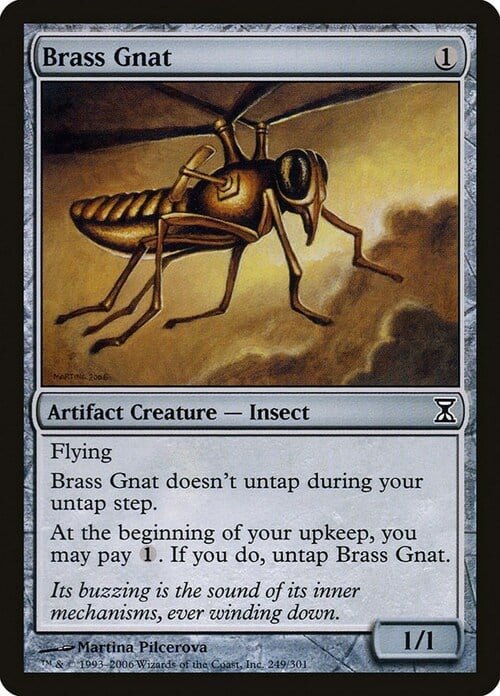 Brass Gnat Card Front