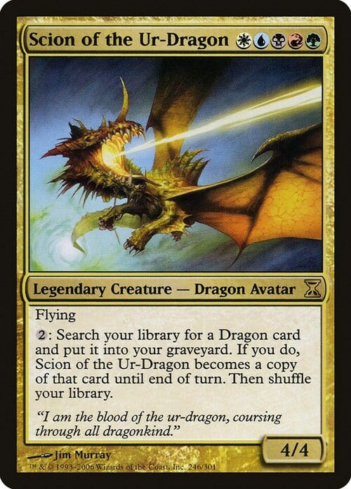 Discendente dell'Ur-Drago Card Front