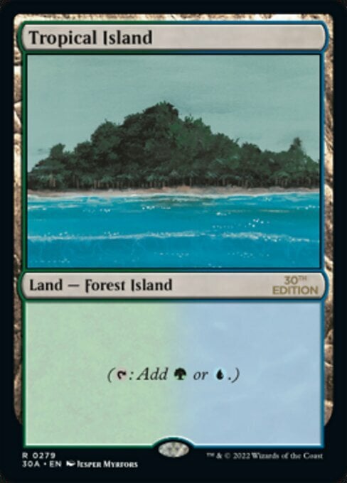 Isola Tropicale Card Front