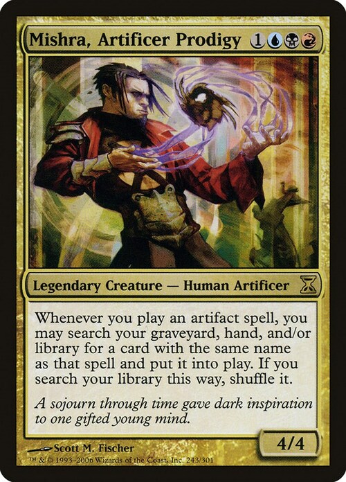 Mishra, Artificer Prodigy Card Front
