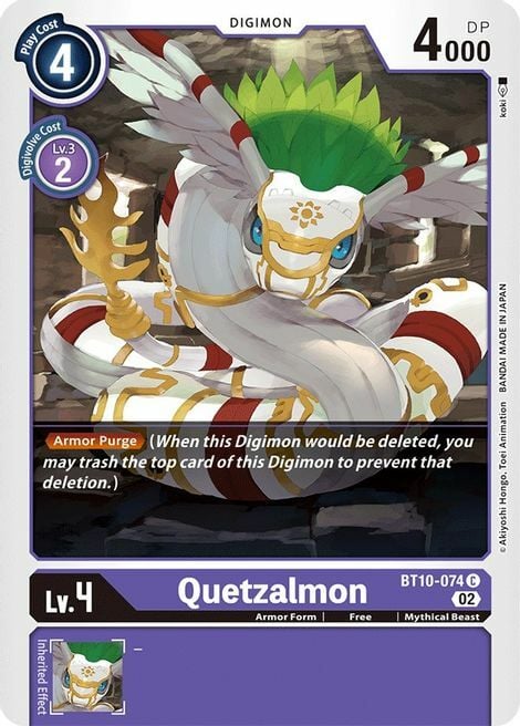 Quetzalmon Card Front