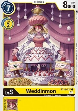 Weddinmon Card Front
