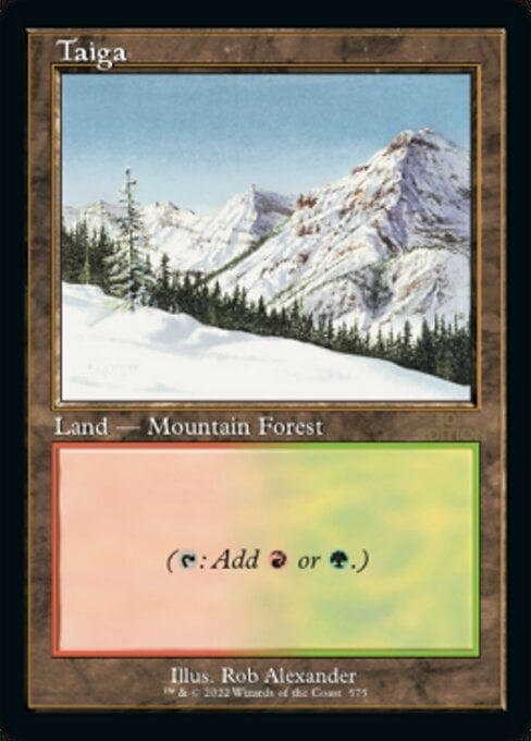 Taiga Card Front
