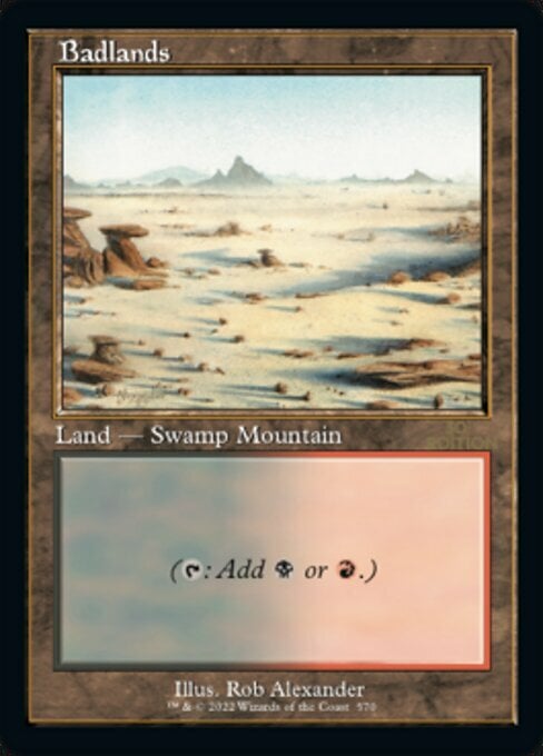 Badlands Card Front