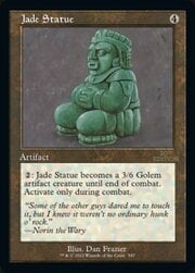 Jade Statue · Retro Frame 547