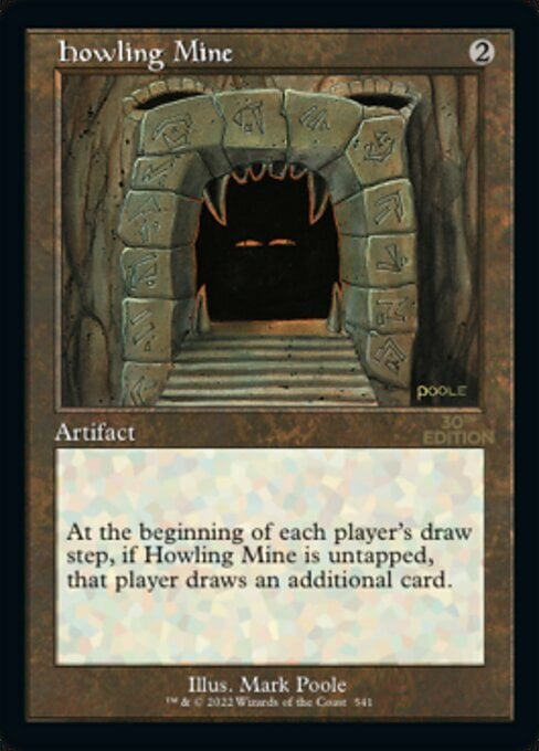 Howling Mine Card Front