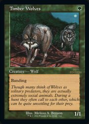 Timber Wolves · Retro Frame 512