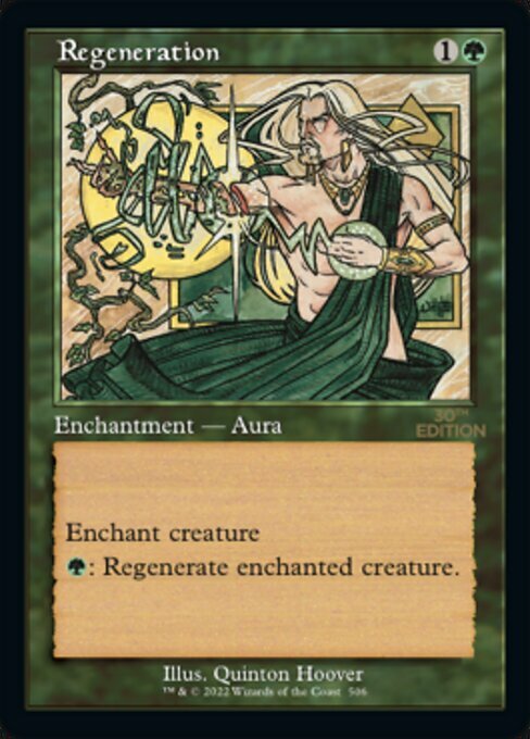 Regeneration Card Front