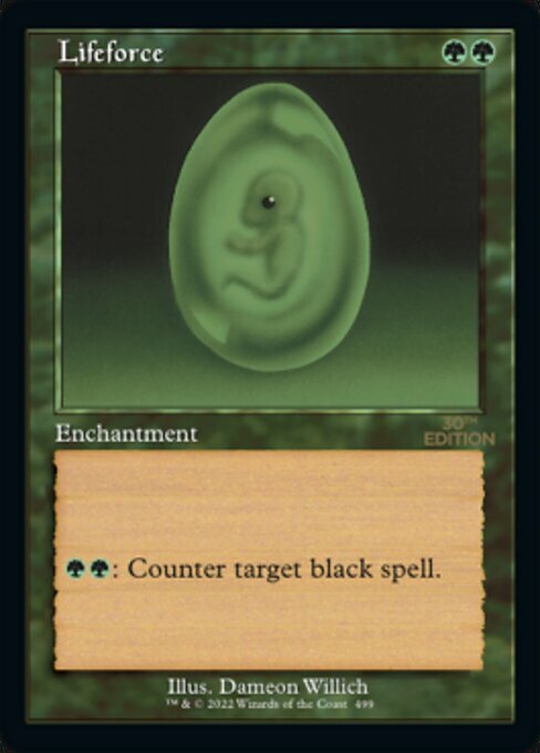 Lifeforce Card Front