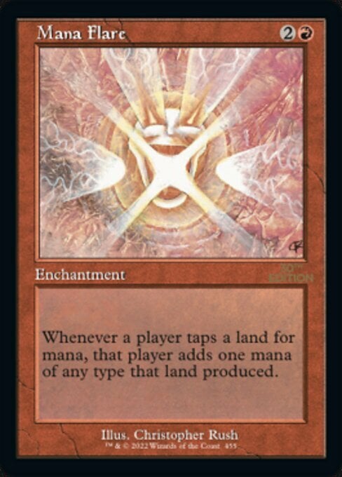Mana Flare Card Front