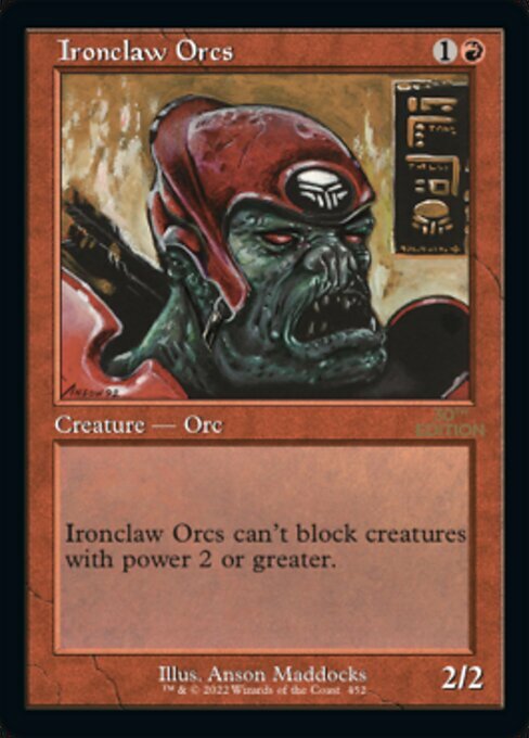 Ironclaw Orcs Card Front