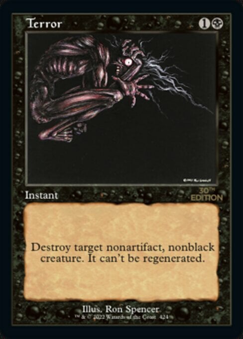 Terror Card Front