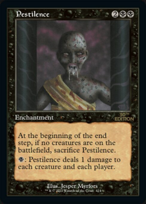Pestilence Card Front