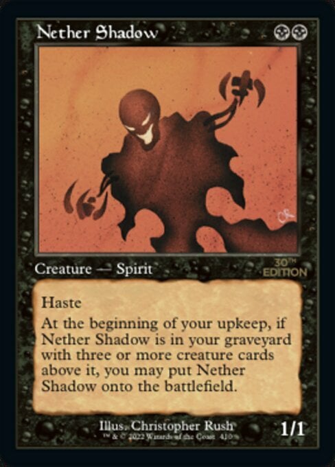 Nether Shadow Card Front