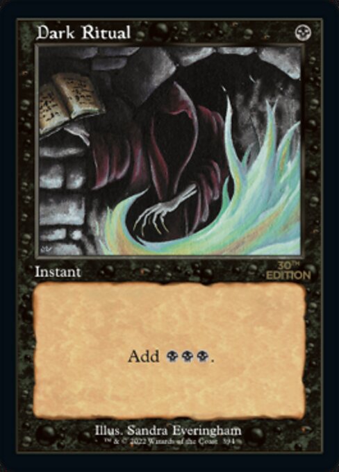 Dark Ritual 30th Anniversary Edition | Magic | CardTrader
