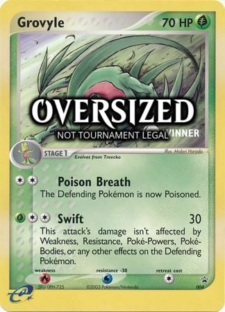 Grovyle Card Front