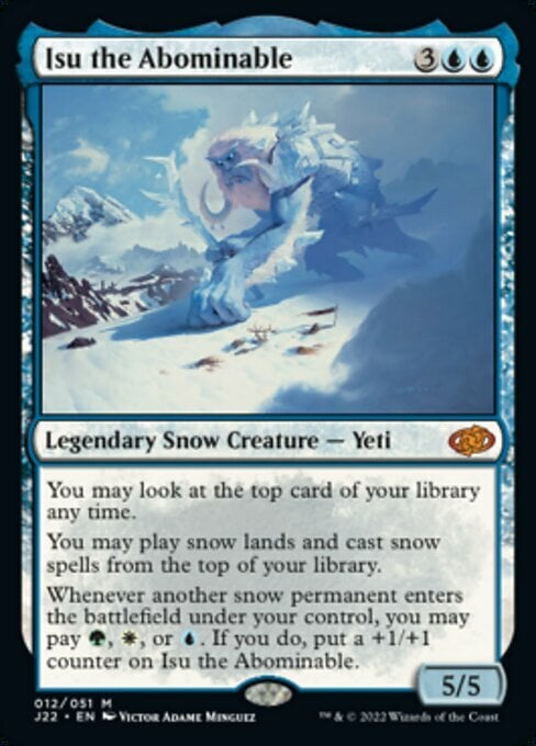 Isu the Abominable Card Front