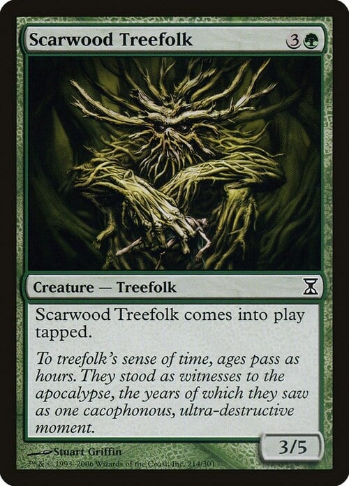 Scarwood Treefolk Card Front
