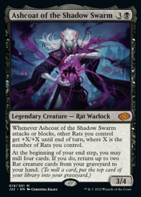 Ashcoat of the Shadow Swarm Card Front