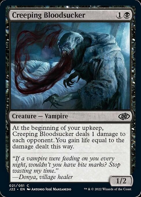 Creeping Bloodsucker Card Front