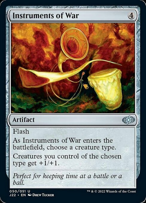 Instruments of War Card Front