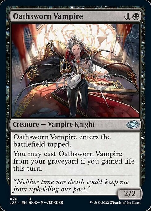 Vampiro Giurato Card Front