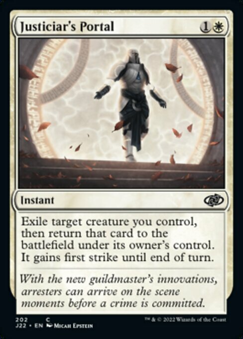 Justiciar's Portal Card Front