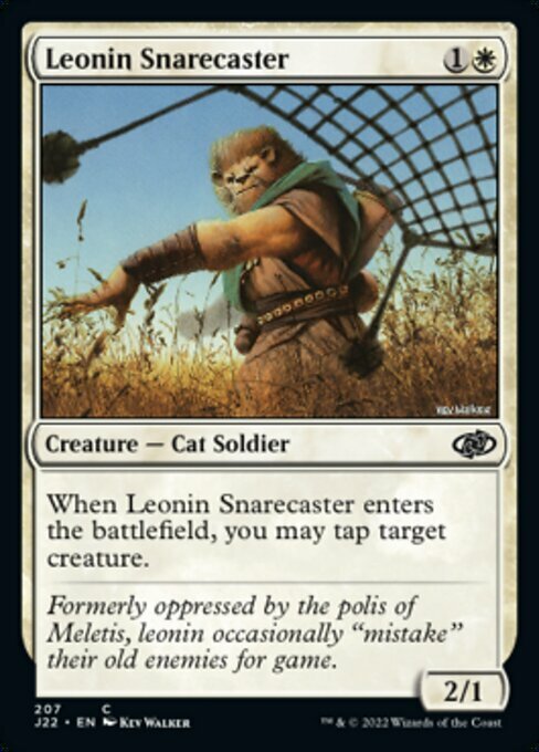 Leonin Snarecaster Card Front